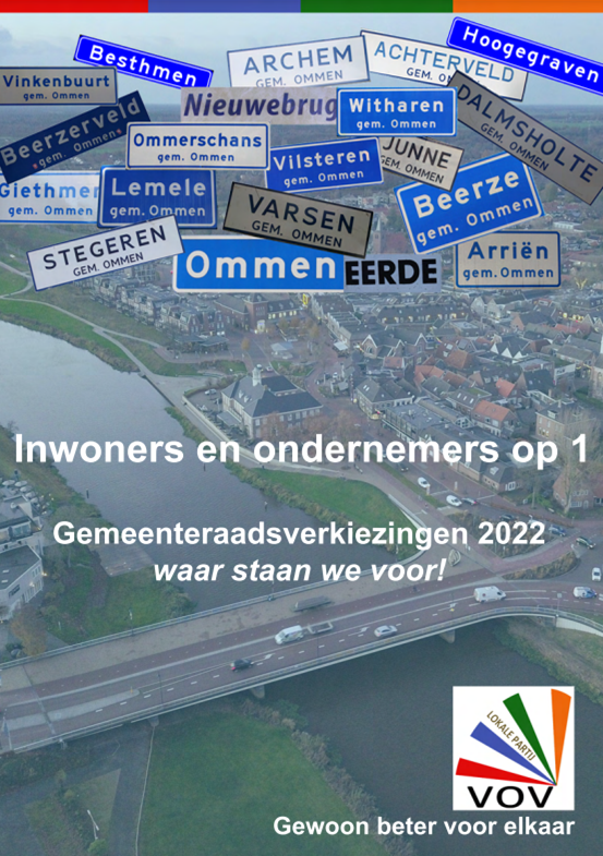 Verkiezingsbrochure