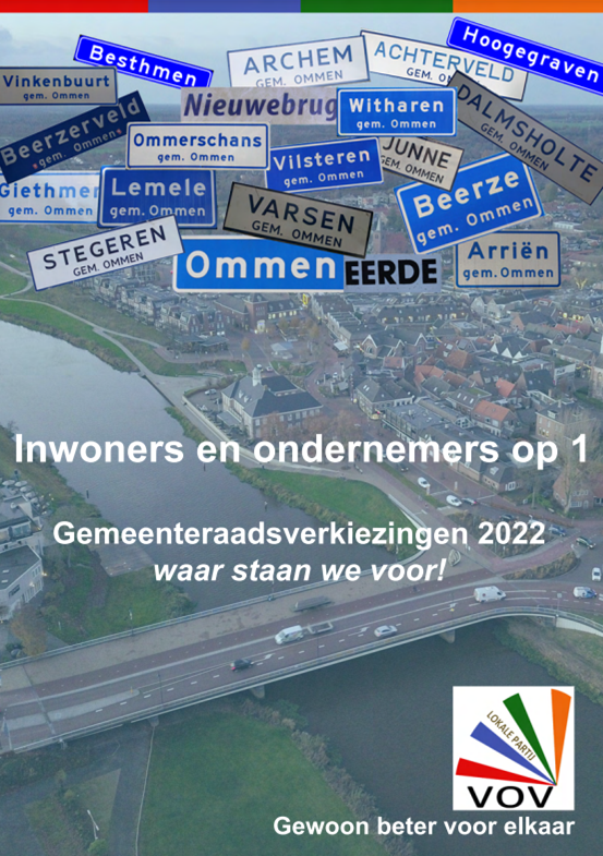 Verkiezingsprogramma 2022-2026